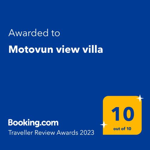 Motovun view villa