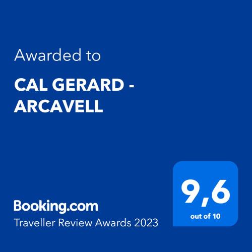 CAL GERARD - ARCAVELL in Bescaran