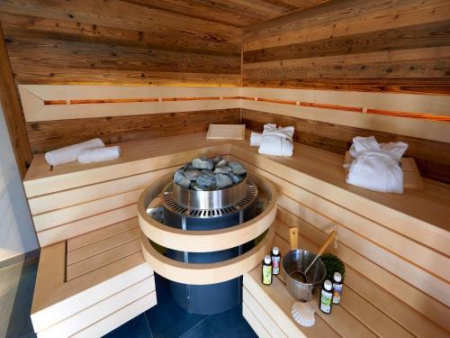 Сауна, Villa "To Hus" in Sellin - Appartement 01 mit Kamin und Terrasse in Остебад Селлин