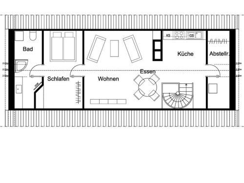 Floor plans, Gastehaus Roll - Wohnung 3 in Norderney