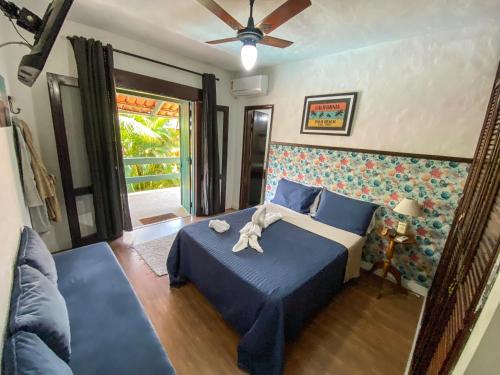 Superior Double Room room in Pousada Cantinho do PÊ Guarujá