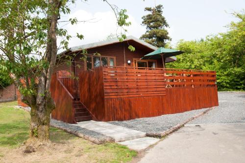 A szálláshely kívülről, Laurel Lodge 6 with Hot Tub in Newton Stewart