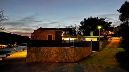 Beachfront Villa Melata with Sauna & Seaview