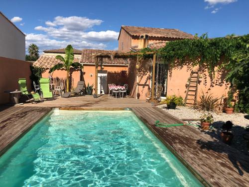 Villa des Oliviers gîte à louer Baillargues