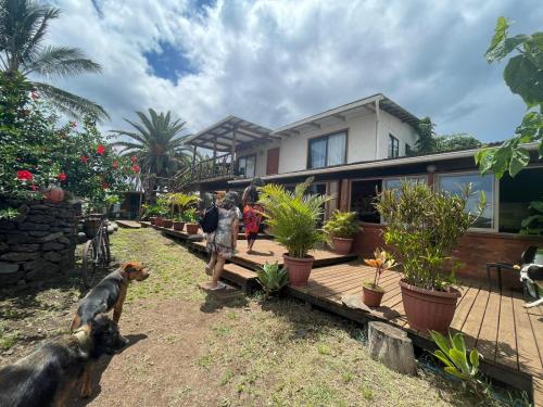 Vista exterior, Hostal Vieroto in Isla de Pascua