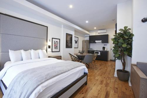 1 double bed, 1 sofa bed