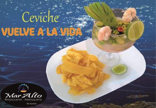 Food and beverages, Kanela Hotel - Cabanas in Pedernales