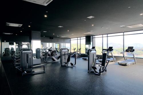Fitness center, Hotel JCS Yeosu in Yeosu-si
