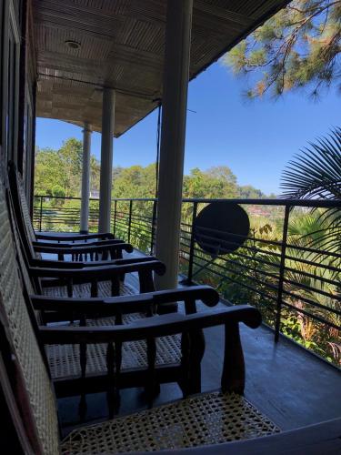 balkon/terras, The Drop Inn in Kandy