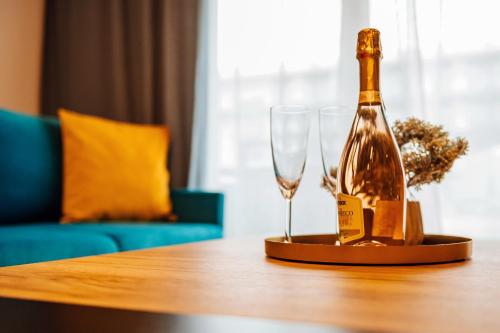 Apartament Turkusowy - basen, sauna, klimatyzacja