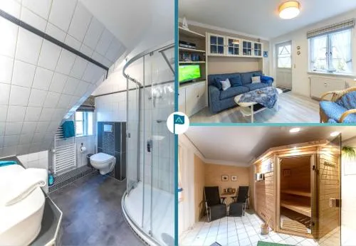 Dat Südstrandhuus- Ferienwohnung Silke in Wyk auf Föhr, Deutschland