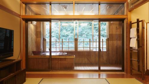 Japanese-Style Triple Room with Semi Open-Air Bath