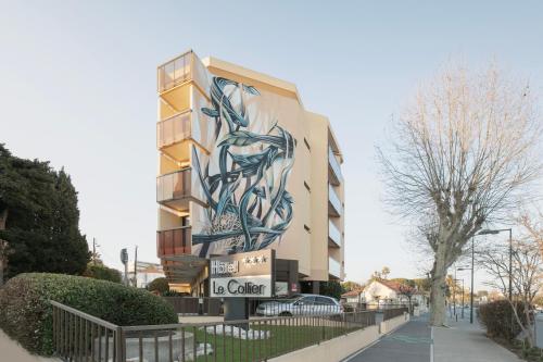 酒店外观, 勒科里尔酒店 (Hotel Le Collier) in 昂蒂布