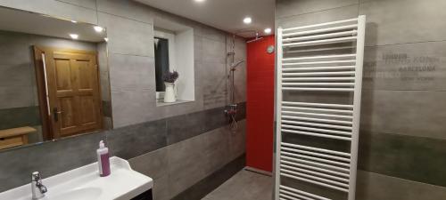 Bathroom, Ubytovani U Kaplicky in Nove Mesto Na Morave