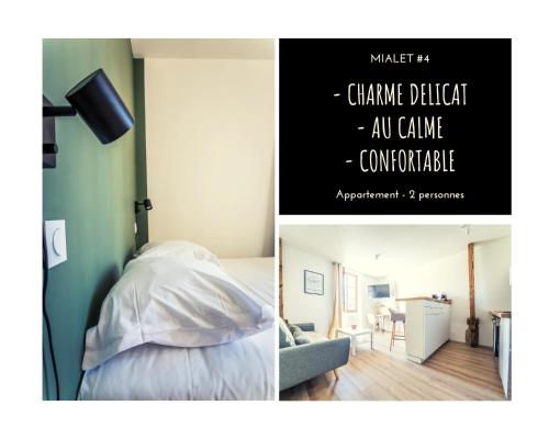 MIALET 4 - Charmant appartement- 1 Chambre - Location saisonnière - Brive-la-Gaillarde