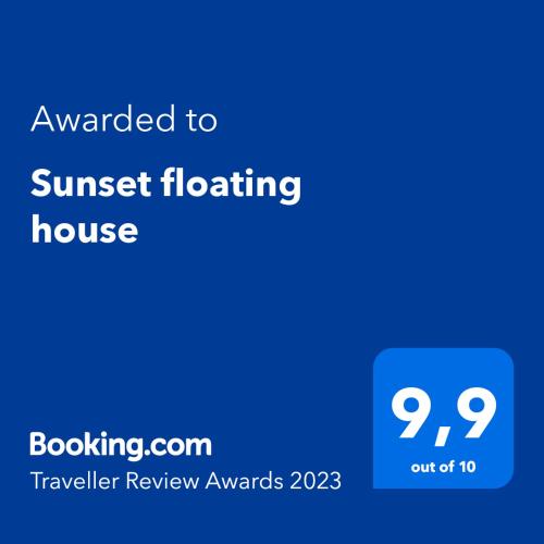 Sunset floating house – Portoroz, MO