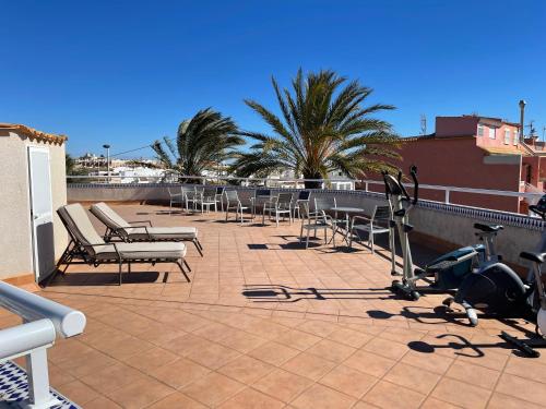 View, Anna's garden in Torrevieja