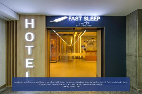 Είσοδος, Fast Sleep Suites by Slaviero Hoteis - Hotel dentro do Aeroporto de Guarulhos - Terminal 2 - desemba in Αεροπόρτο