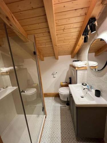 Appart Duplex Chalet plein Sud in Feissons-sur-Salins