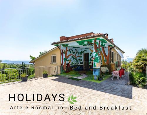 Dārzs, B&B Arte e Rosmarino al Paese delle Fiabe in Roccalvecce