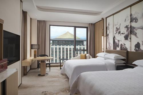 1 double bed