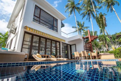 Lotus Samui Room Type - Frangipani  Three-Bedroom Pool Villa
