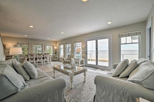 Northport Home with Sandy Beach, Close to Parks!