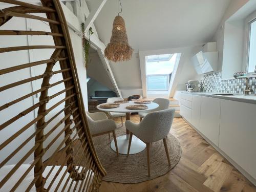 ห้องครัว, La Maison Regent & spa - Plage de la Baule in พอร์นิเชต์