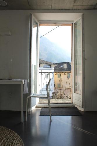 陽台/露台, Casa Vino e Birra in 克雷斯安諾