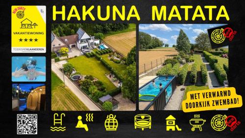 Vakantiewoning Hakuna Matata gîte à louer Eekhout