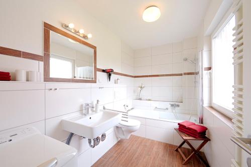 Zuhanyzó, Ferienwohnung Zollstraße 1. Etage in Bleckede