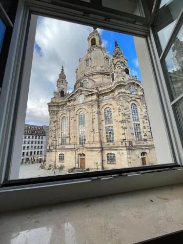 Gemütliches Apartment mit Blick zur Frauenkirche in Dresden, Deutschland