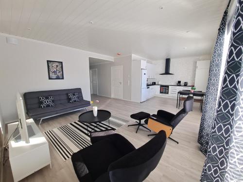 Gästrum, ALEX - bright, stylish apartment with sauna, built in 2022 in Kristinestad