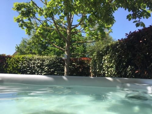 Swimming pool, Appartement contemporain jardin & jacuzzi in Voisins-le-Bretonneux