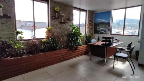 Lobby, Apart Cayambe in Cayambe