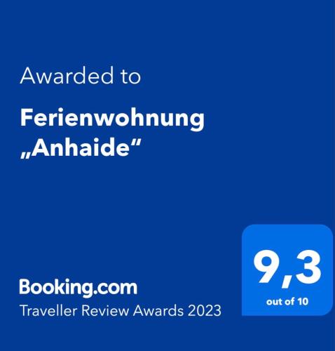 Ferienwohnung „Anhaide“