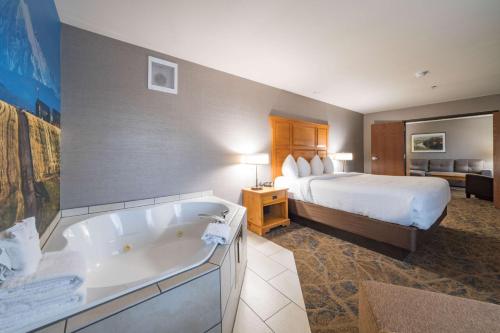 King Suite with Roll-In Shower - Mobility Accessible/Non-Smoking