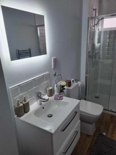 ห้องน้ำ, Serene getaway Apartments in มิสโตน