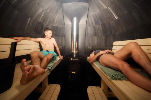 Sauna, Au Vieux Moulin in Achy