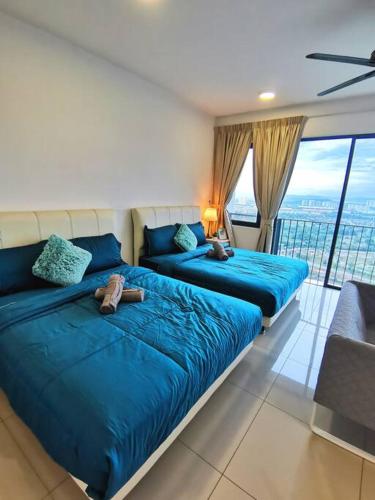[2 Queen Bed] 1-5 Pax Trefoil Suite @Setia City Mall
