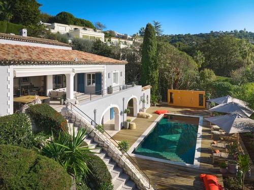 Cannes magnifique villa vue mer basse Californie, Cannes