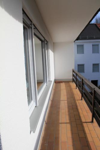 陽台/露台, 朗德貝爾格勒克公寓 (Ferienwohnung Landsberg am Lech) in 萊希河畔蘭茨貝格
