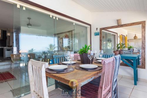 Balkon/terasa, Bz43 Pé na areia! Casa com segurança e conforto (Bz43 Pe na areia! Casa com seguranca e conforto) in Praia Baia Formosa