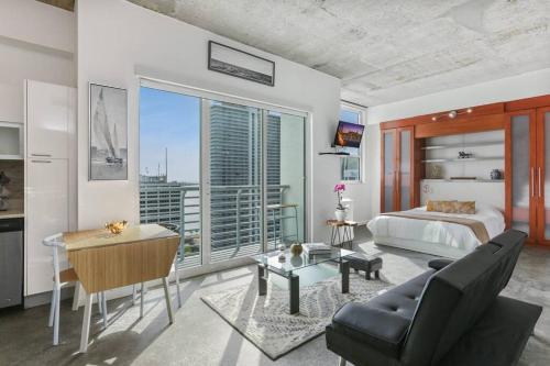 Luxury loft in the heart of downtown Miami.