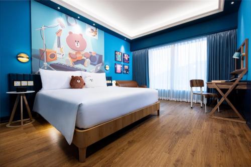 LINE FRIENDS Deluxe Studio with Balcony