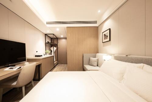 CM Serviced Apartment Shenzhen Dongmen Room Type - Standard King Room （No Window）