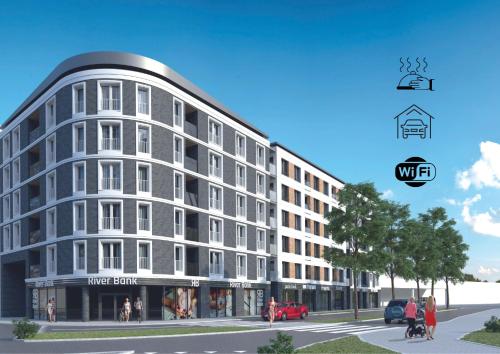 ทัศนียภาพภายนอกโรงแรม, Młyńska 10 by Apartamenty Nad Parsętą (Mlynska 10 by Apartamenty Nad Parseta) in วึสปา โซลนา