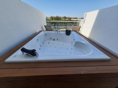 Double room, spa bathtub