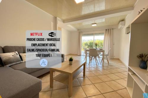 ☆ L'évasion En Provence ☆ Clim-Wifi-Netflix ☆ - Location saisonnière - Carnoux-en-Provence