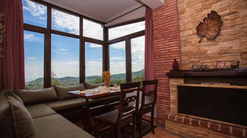 Utsikt, Militsa Guesthouse in Naousa